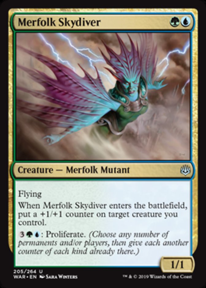 Merfolk Skydiver - Foil