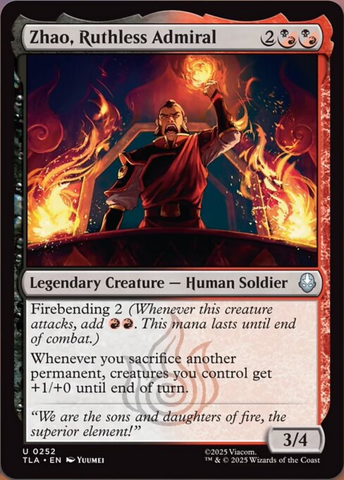 Zhao, Ruthless Admiral - Foil
