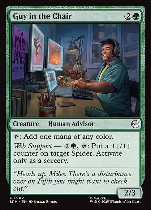 Guy in the Chair - Foil