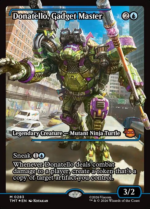 Donatello, Gadget Master - Foil