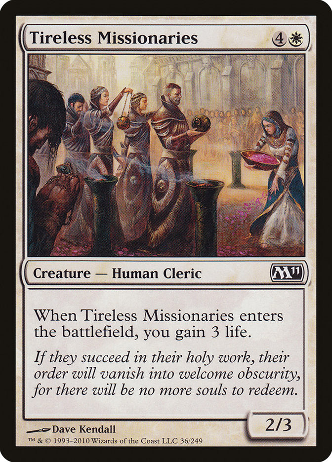 Tireless Missionaries - Foil