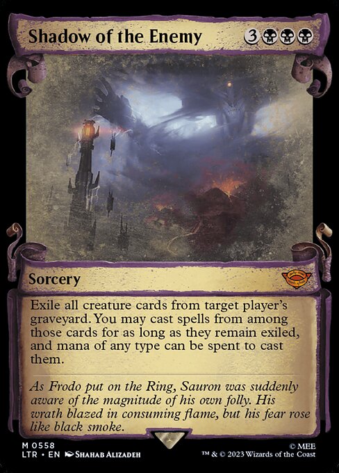 Shadow of the Enemy - Silver Foil