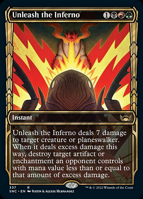 Unleash the Inferno - Foil