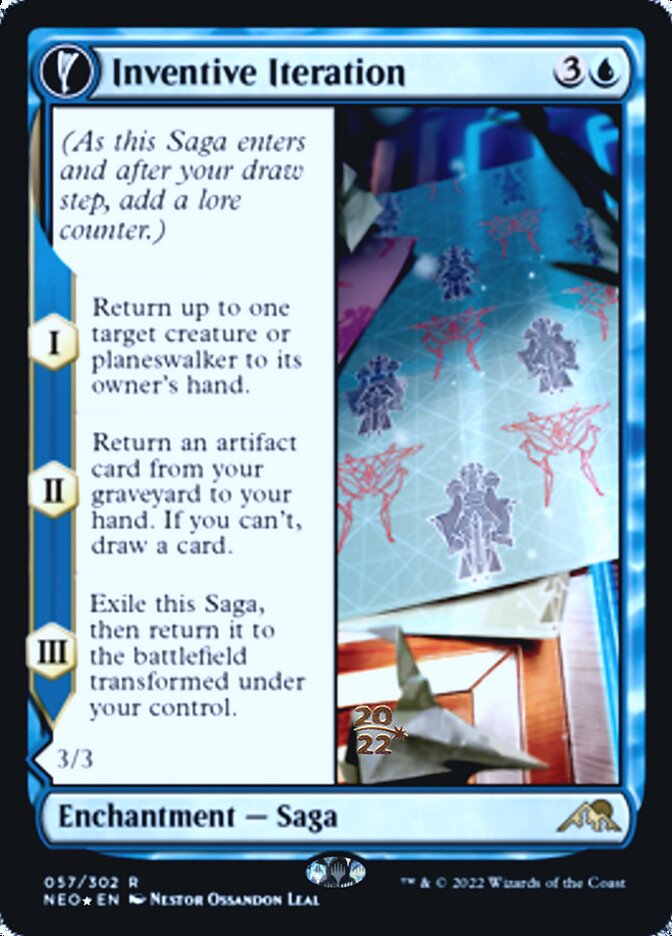 Inventive Iteration - Foil - Prerelease Promo
