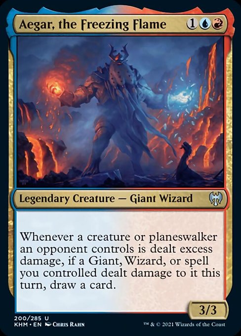 Aegar, the Freezing Flame - Foil