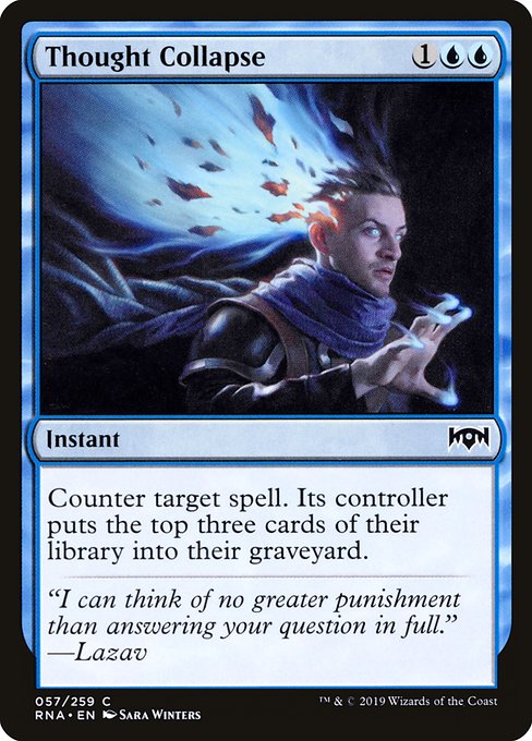 Thought Collapse - Foil