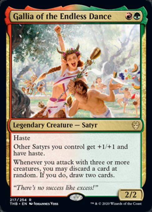 Gallia of the Endless Dance - Foil