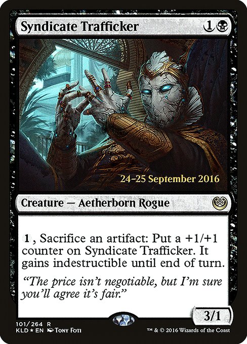 Syndicate Trafficker - Foil - Prerelease Promo