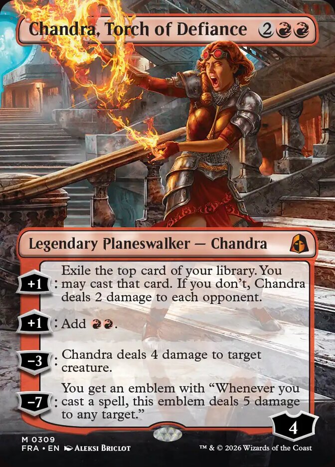 Chandra, Torch of Defiance - Foil