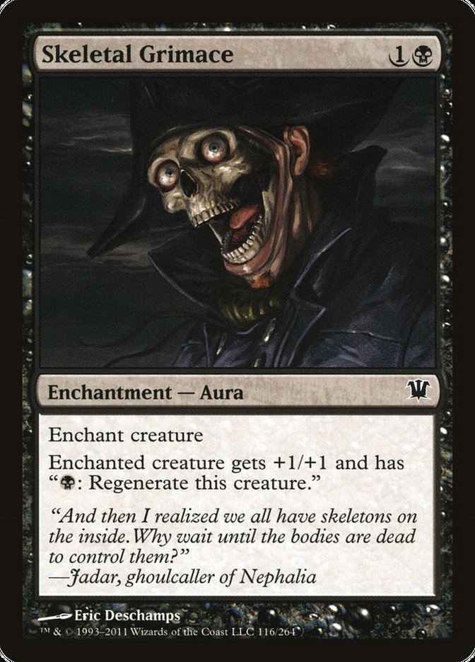 Skeletal Grimace - Foil