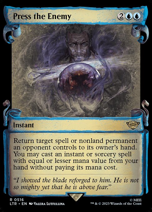 Press the Enemy - Silver Foil
