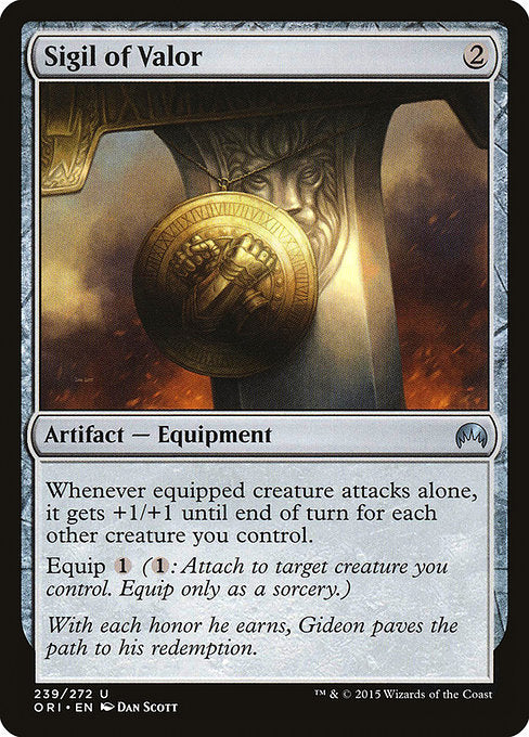 Sigil of Valor - Foil