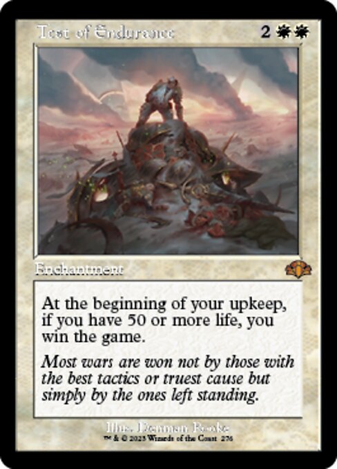 Test of Endurance - Foil