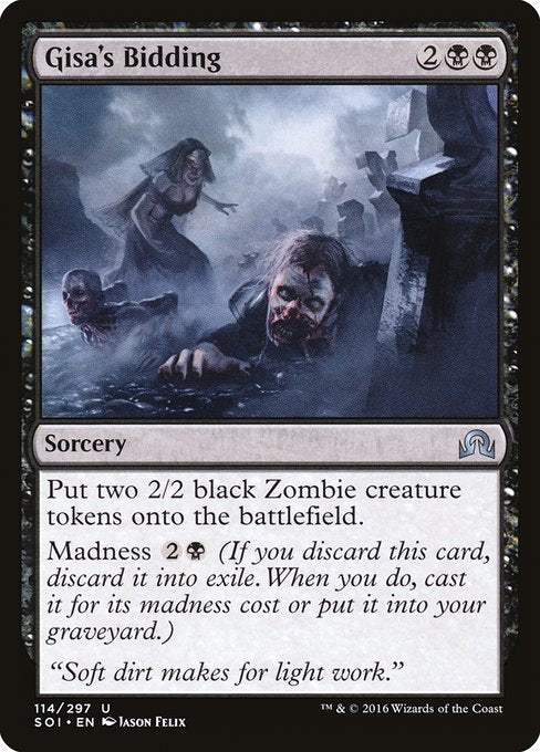 Gisa's Bidding - Foil