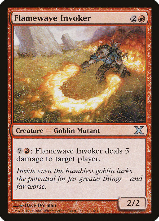 Flamewave Invoker - Foil