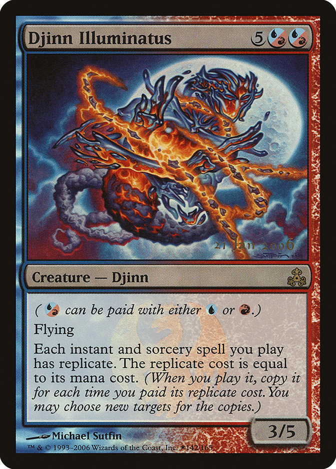 Djinn Illuminatus - Foil - Prerelease Promo