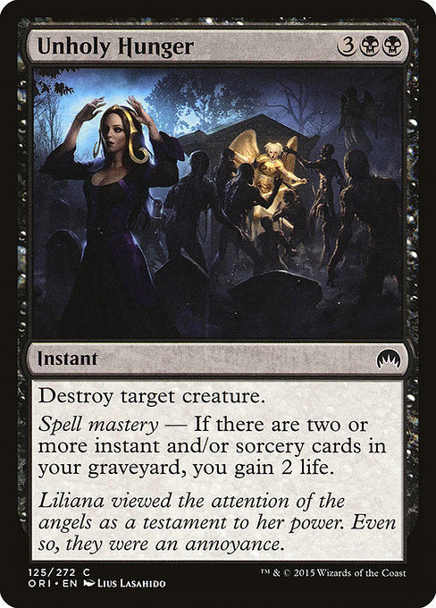 Unholy Hunger - Foil