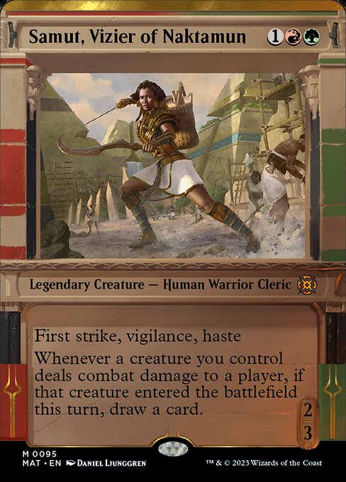 Samut, Vizier of Naktamun - Foil