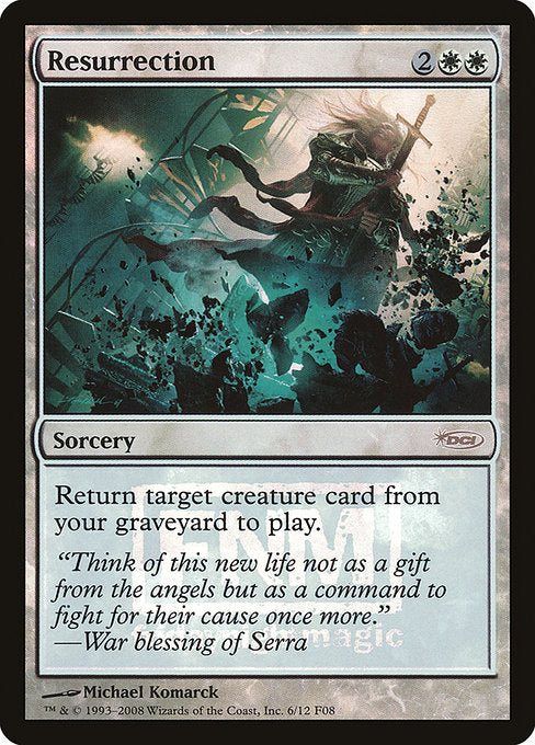 Resurrection - Foil - FNM Promo
