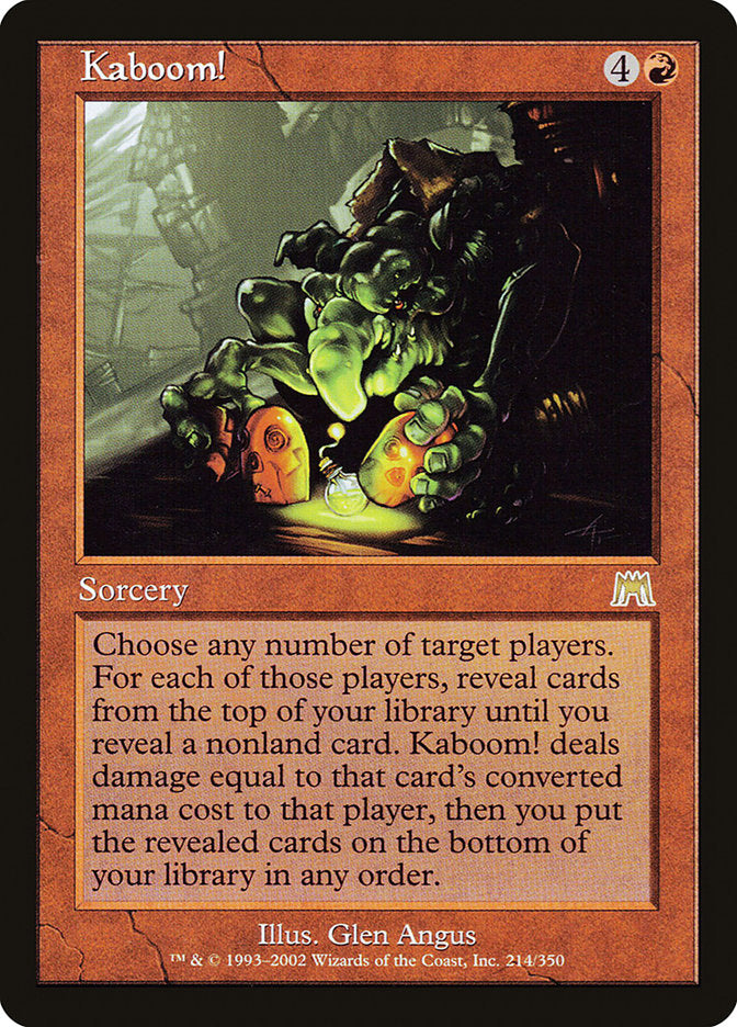 Kaboom! - Foil