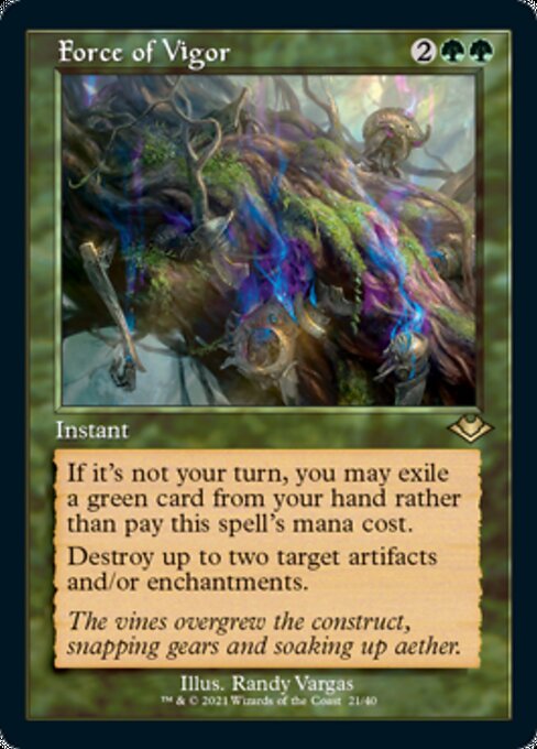 Force of Vigor - Foil-Etched
