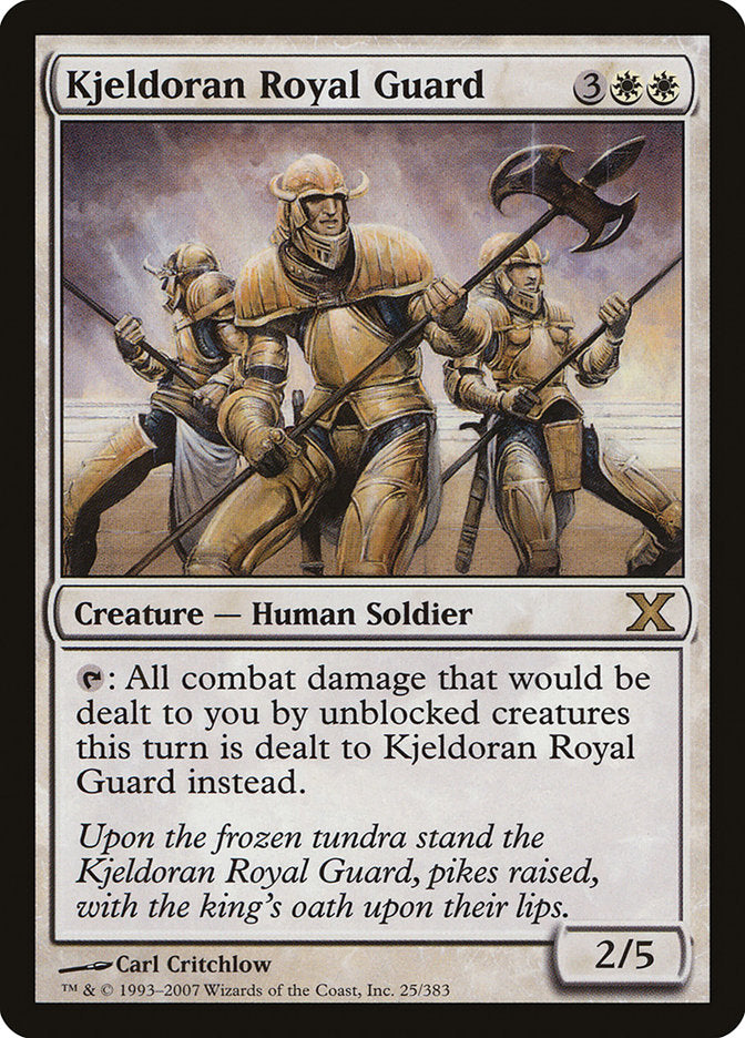 Kjeldoran Royal Guard - Foil