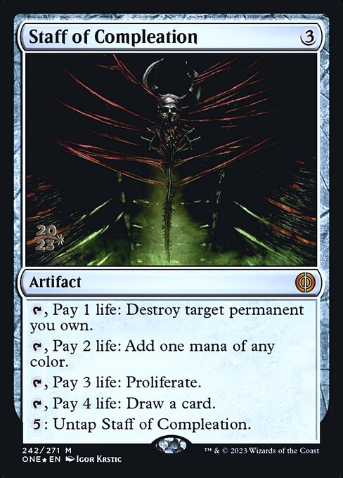 Staff of Compleation - Promo Pack