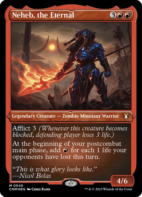 Neheb, the Eternal - Foil-Etched