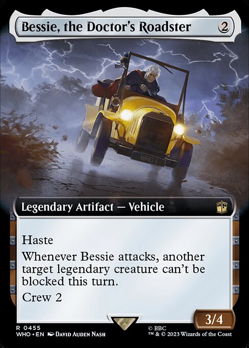 Bessie, the Doctor's Roadster - Foil
