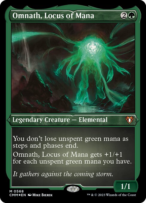 Omnath, Locus of Mana - Foil-Etched