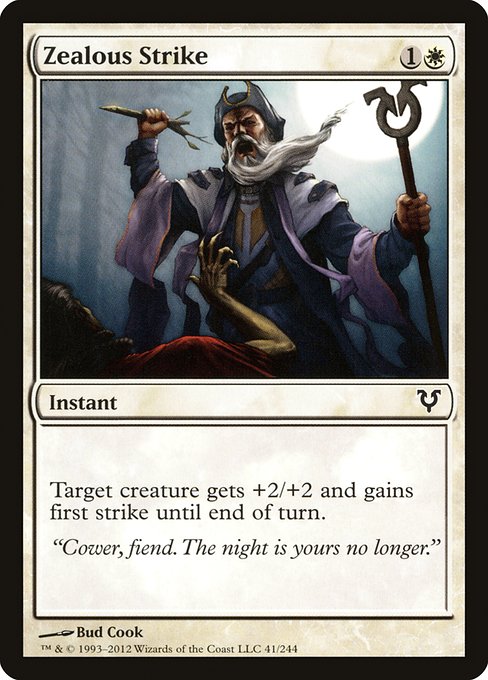 Zealous Strike - Foil