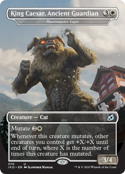 Huntmaster Liger (King Caesar, Ancient Guardian) - Foil