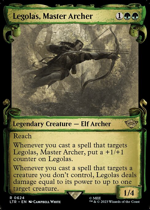 Legolas, Master Archer - Silver Foil