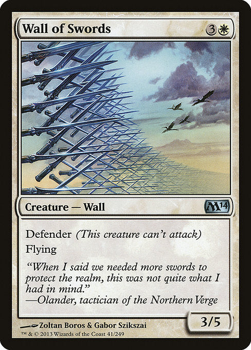 Wall of Swords - Foil