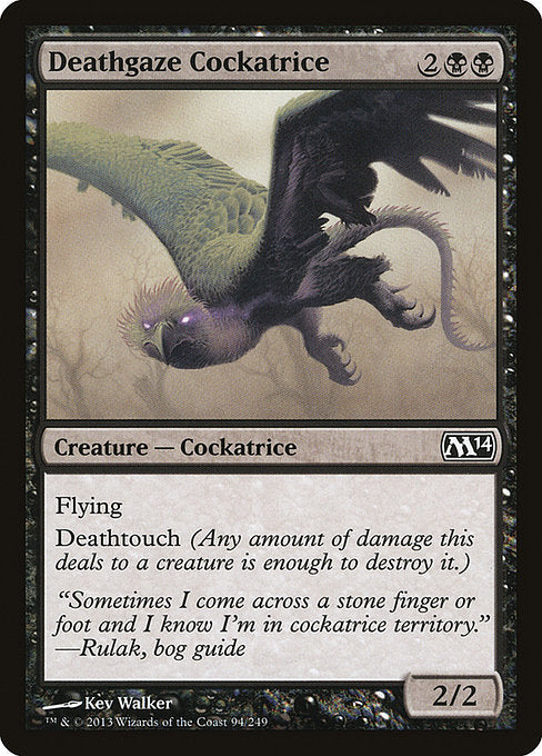 Deathgaze Cockatrice - Foil