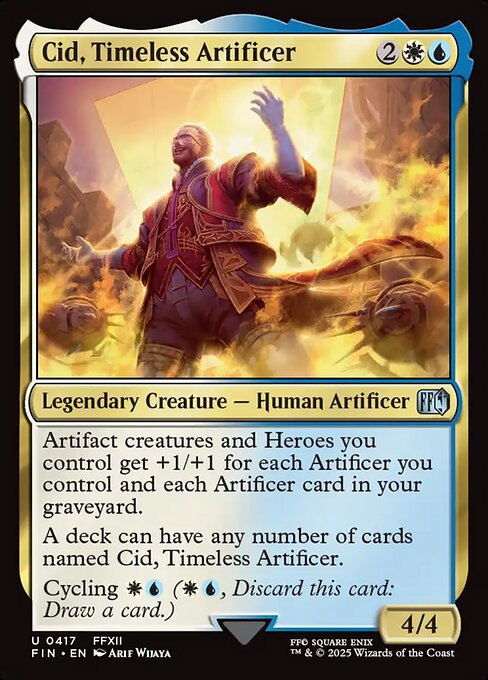 Cid, Timeless Artificer(417) - Foil