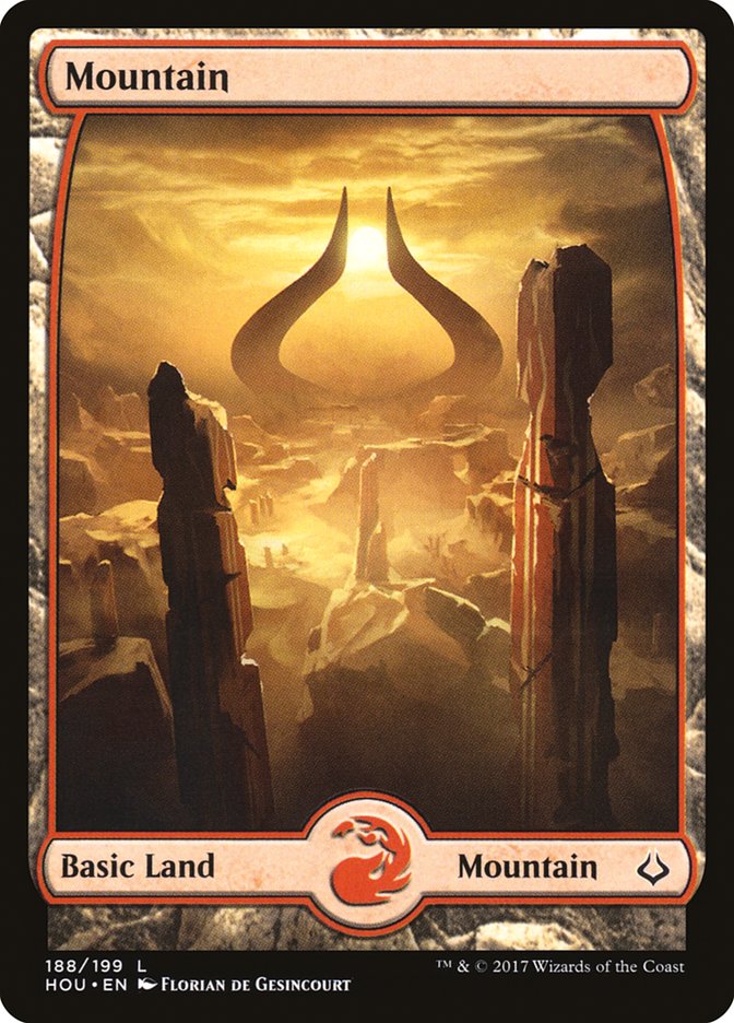 Mountain (188) - Full Art - Foil