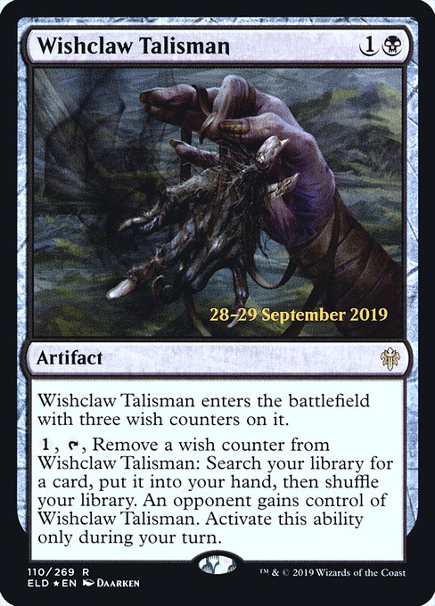 Wishclaw Talisman - Foil - Prerelease Promo