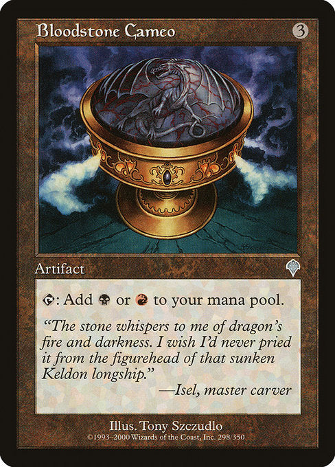 Bloodstone Cameo - Foil