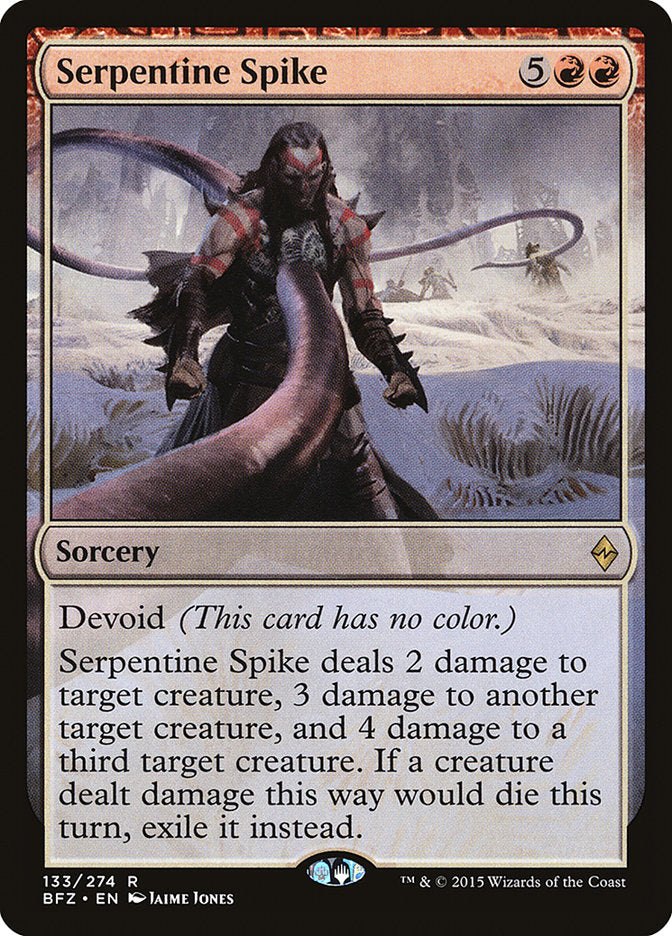 Serpentine Spike - Foil