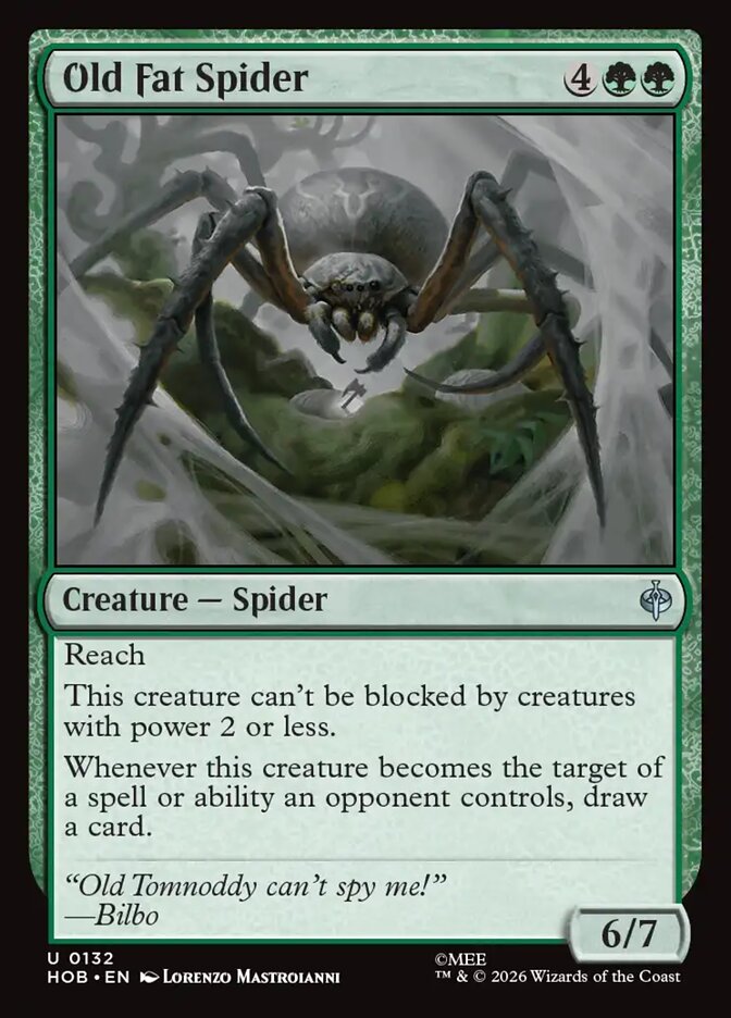 Old Fat Spider - Foil