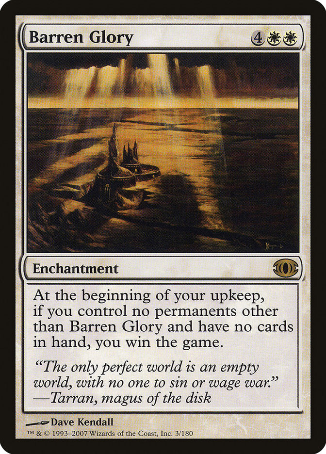 Barren Glory - Foil