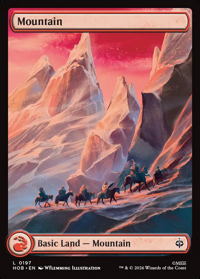 Mountain (197) - Full Art - Foil