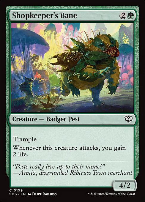 Shopkeeper's Bane - Foil