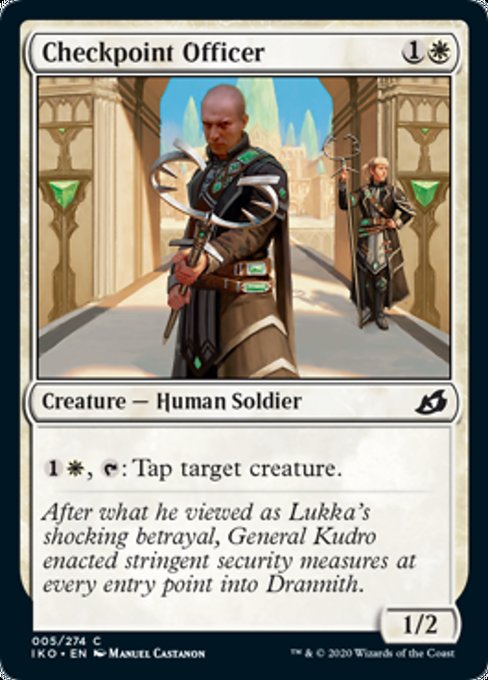 Checkpoint Officer - Foil