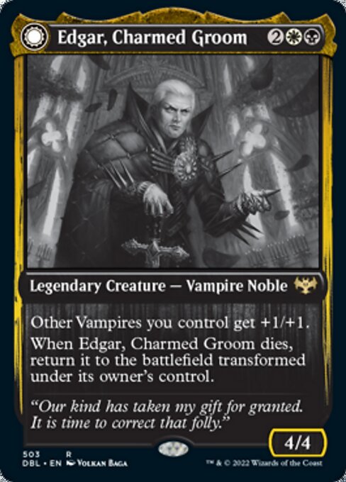 Edgar, Charmed Groom - Foil