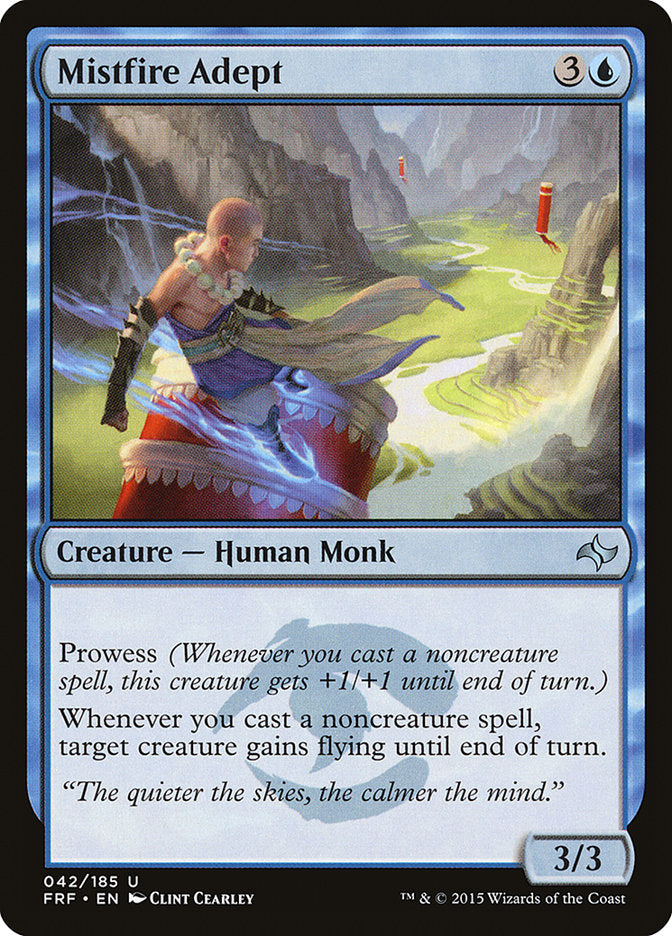Mistfire Adept - Foil