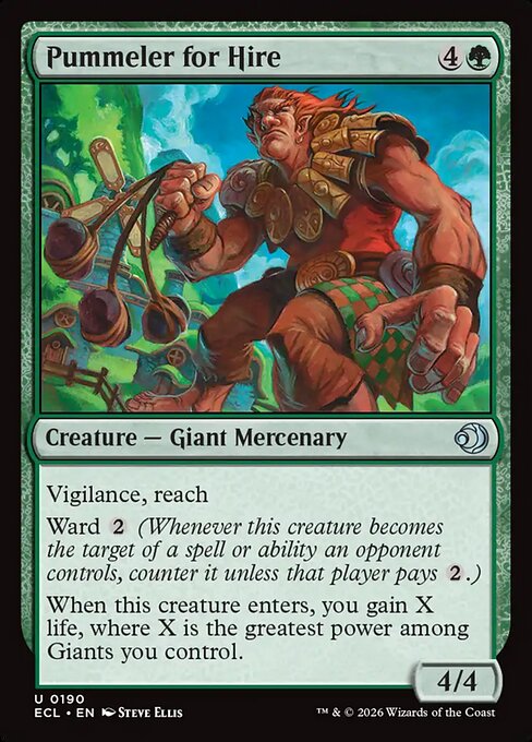 Pummeler for Hire - Foil