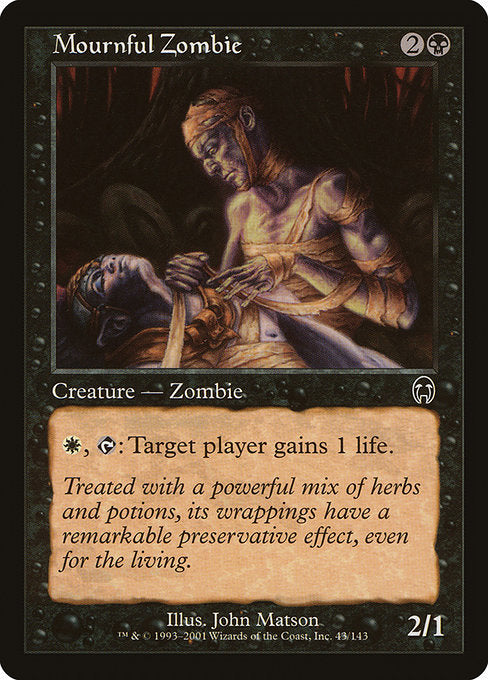 Mournful Zombie - Foil