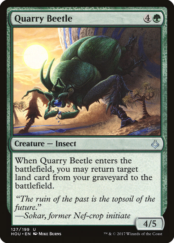 Quarry Beetle - Foil